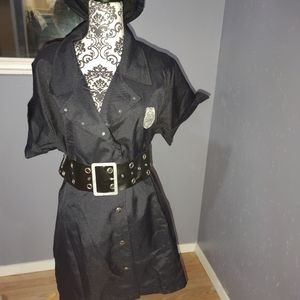 Spirit Halloween Sexy Police Officer Dress Costume